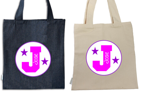Tote Pink And Purple College IRON